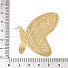 304 Stainless Steel Etched Metal Embellishments Pendants STAS-H236-08G-3