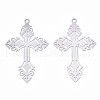 Non-Tarnish 201 Stainless Steel Filigree Pendants X-STAS-S118-033P-1