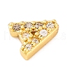 Rack Plating Brass Micro Pave Cubic Zirconia Cabochons KK-F874-04G-A-2