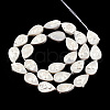 Plating Natural Freshwater Shell Beads Strands SHEL-N026-229-2