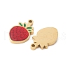304 Stainless Steel Enamel Charms STAS-R168-02I-G-2