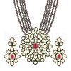 Bohemian Style Multi-Layer Alloy Imitation Agate and Glass Jewelry Set FS-WGE22E9-07-1