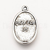 Tibetan Style Alloy Pendants TIBE-Q078-04AS-RS-4