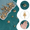 ARRICRAFT 60pcs 6 styles Brass Cup Pearl Peg Bails Pin Pendants FIND-AR0005-35-3
