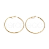 Ring 304 Stainless Steel Hoop Earrings for Women Men EJEW-B049-02F-G-1