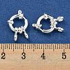 304 Stainless Steel Spring Ring Clasps STAS-G190-17S-C-3