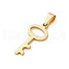 201 Stainless Steel Pendants STAS-C130-10G-2
