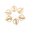 304 Stainless Steel Pendants STAS-CJC0001-01G-4