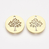 201 Stainless Steel Pendants STAS-T044-130G-1
