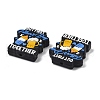 Father's Day Silicone Beads SIL-V006-02F-2