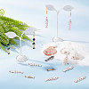 SUNNYCLUE 48Pcs 6 Style Alloy Pendants ENAM-SC0003-29-4