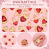 Unicraftale 20Pcs 5 Styles Alloy Enamel Pendants ENAM-UN0001-08-5