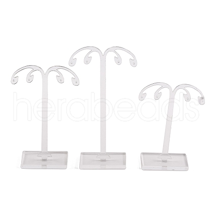 Acrylic Earring Display Tower Set EDIS-K004-01D-1