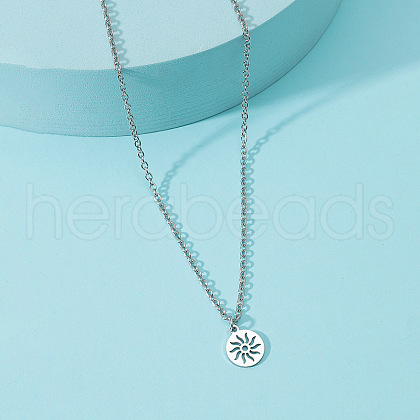 201 Stainless Steel Pendant Necklace for Men FS-WGEDFFE-14-1