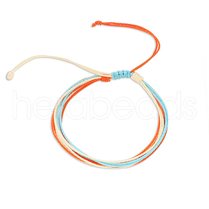 Colorful Wax Thread Bracelets GN8006-8-1