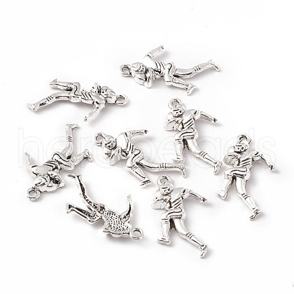 Tibetan Style Alloy Pendants FIND-C007-03AS-1