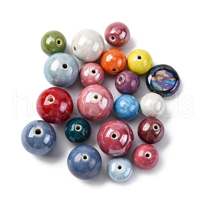 Handmade Polymer Clay Beads PORC-K005-02-1