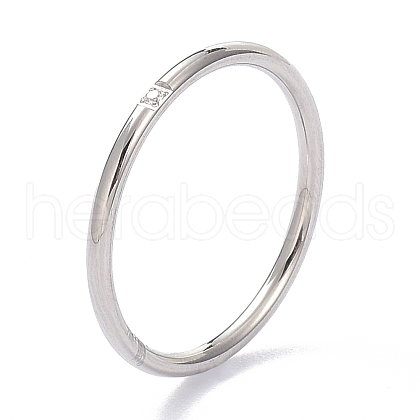 304 Stainless Steel Finger Rings RJEW-J071-09B-P-1