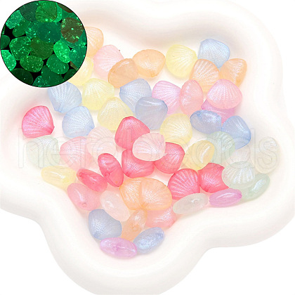 Luminous Transparent Acrylic Beads PW-WG1430A-03-1