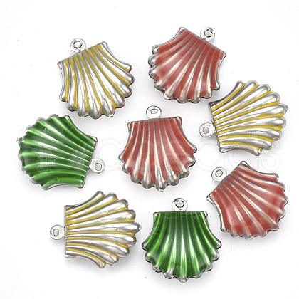 304 Stainless Steel Pendants STAS-T039-09A-1