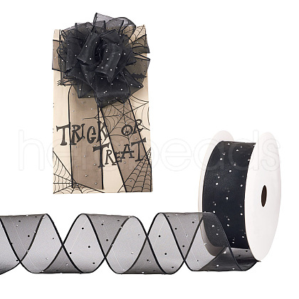 9M Polyester Rhinestone Ribbon OCOR-TAC0015-19C-1