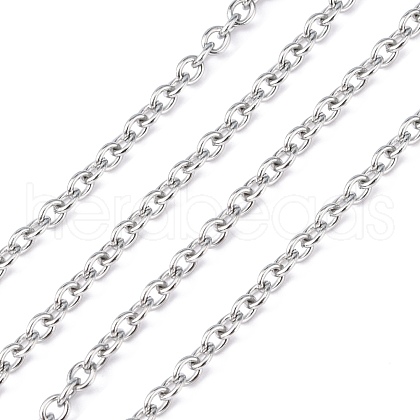 304 Stainless Steel Cable Chains CHS-R008-12-1