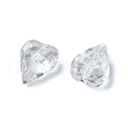 20Pcs Transparent Glass Beads GLAA-Q103-01G-1