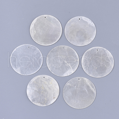 Capiz Shell Pendants SHEL-S276-23A-1