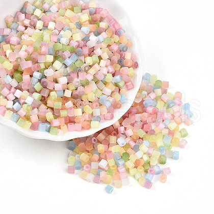 6/0 Transparent Colours Glass Seed Beads SEED-N007-22A-1
