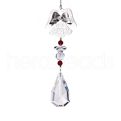 Faceted Teardrop Glass Suncatchers PW-WGFB1DA-03-1