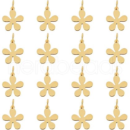 SUPERFINDINGS Brass Charms KK-FH0004-89-1