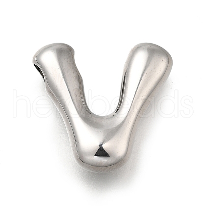 304 Stainless Steel Pendants STAS-S166-02P-25-1