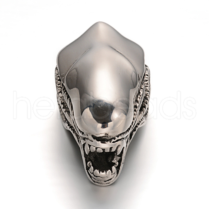 304 Stainless Steel Pendants STAS-M222-02AS-1