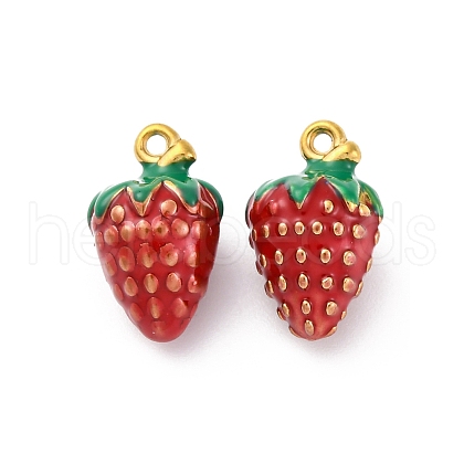 304 Stainless Steel Enamel Pendants STAS-B085-42G-03-1