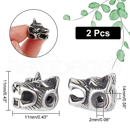 Unicraftale 304 Stainless Steel Beads STAS-UN0001-18AS-1