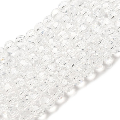 Transparent Glass Beads EGLA-A035-T8mm-D19-1