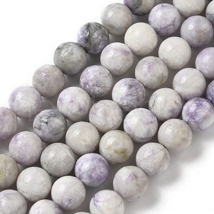 Natural Purple Turquoise Beads Strands G-L595-C04-02-1