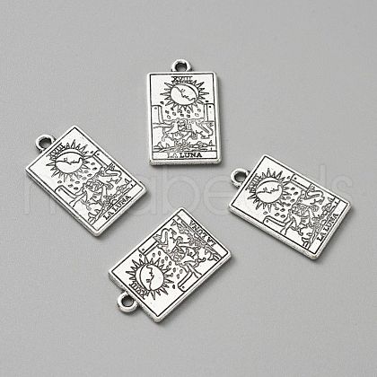 Tibetan Style Alloy Pendants FIND-WH0114-27B-1