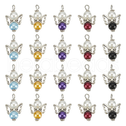 Glass Pendants PALLOY-HY00021-1