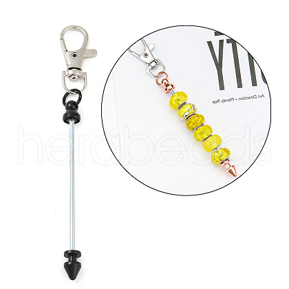 Metal Beadable Pendant Decorations KEYC-D288-01EB-1