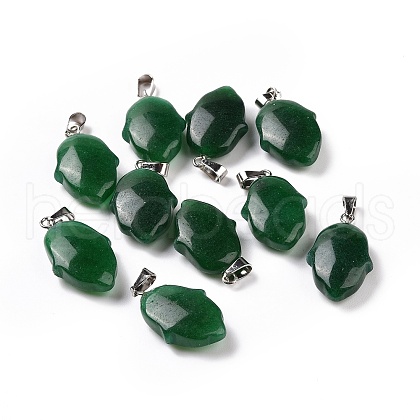 Natural Malaysia Jade Pendants G-B041-03P-03-1
