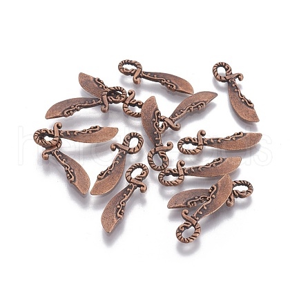 Alloy Pendants EA9105Y-R-1