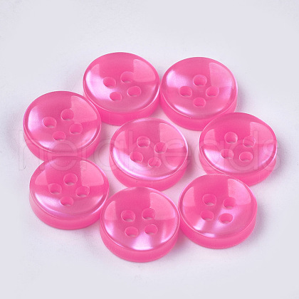 Resin Buttons BUTT-Q041-03B-1