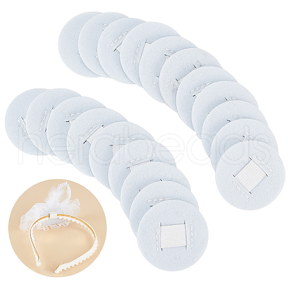 Felt Hair Base DIY-WH0430-675B-1