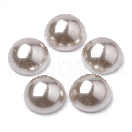 Eco-Friendly Plastic Imitation Pearl Cabochons MACR-T012-16mm-03-1