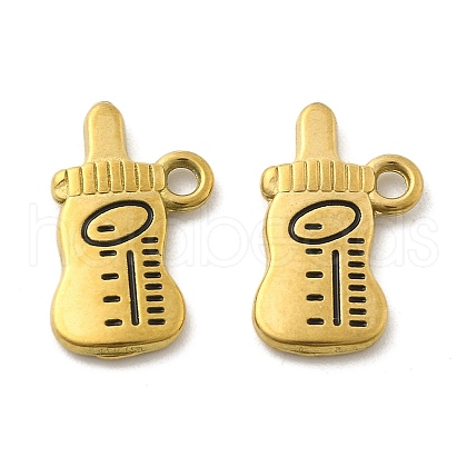 304 Stainless Steel Enamel Pendants STAS-D369-17G-1