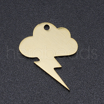 201 Stainless Steel Laser Cut Pendants STAS-S105-T899-2-1