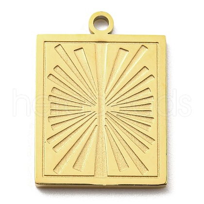 Ion Plating(IP) 316L Surgical Stainless Steel Pendants STAS-M317-15G-1
