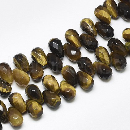 Natural Tiger Eye Beads Strands G-S357-C02-01-1