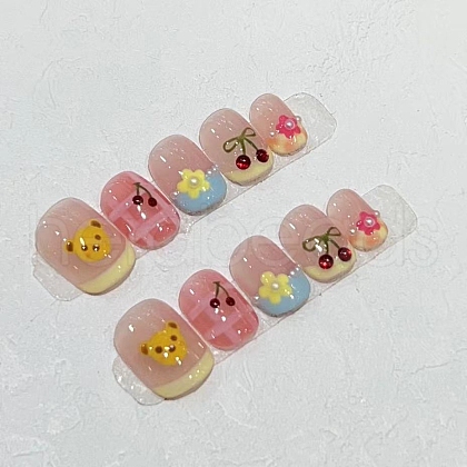 Plastic False Nail Tips PW-WG19A7A-04-1